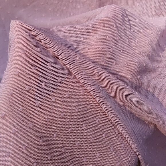 Garage Sexy Sheer See Through Short Sleeve Top Blouse Taupe/Nude - Petite Small - Picture 7 of 15